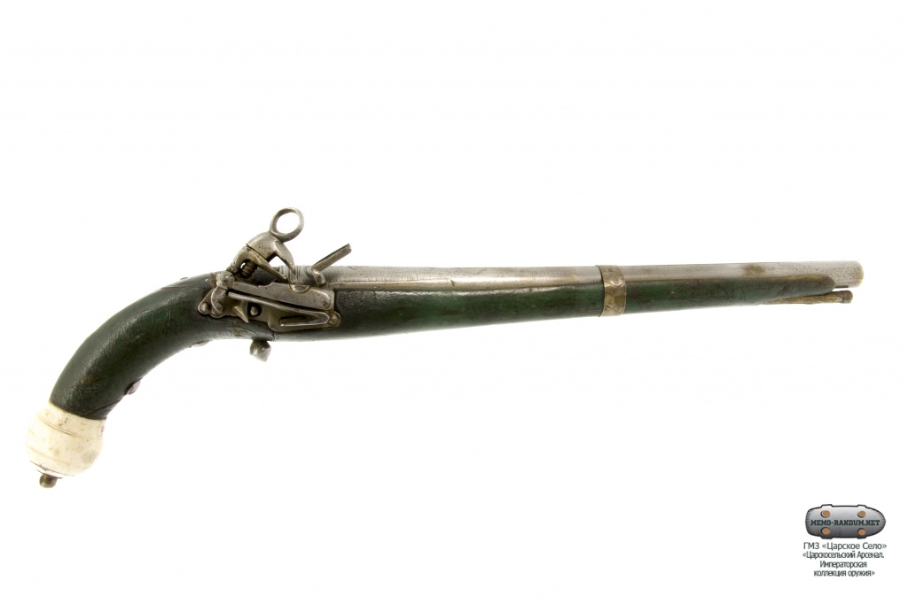 Пистолет кавказский кремнёвый. Инв. № КП-14946