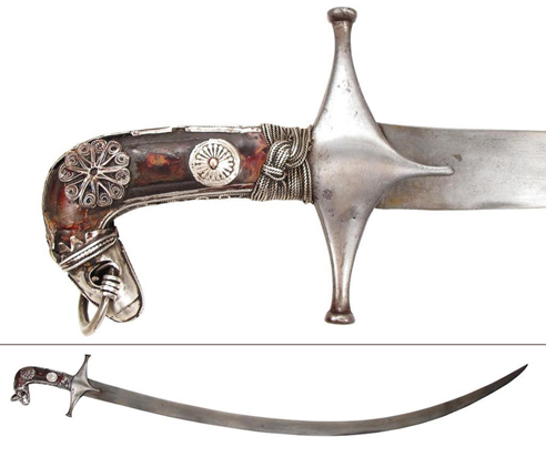 Рис. 5. Арабский (аравийский) шамшир