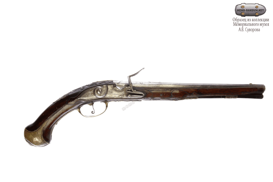 Пистолет русский (?) кремневый. Россия (?) 1701-1800 gif