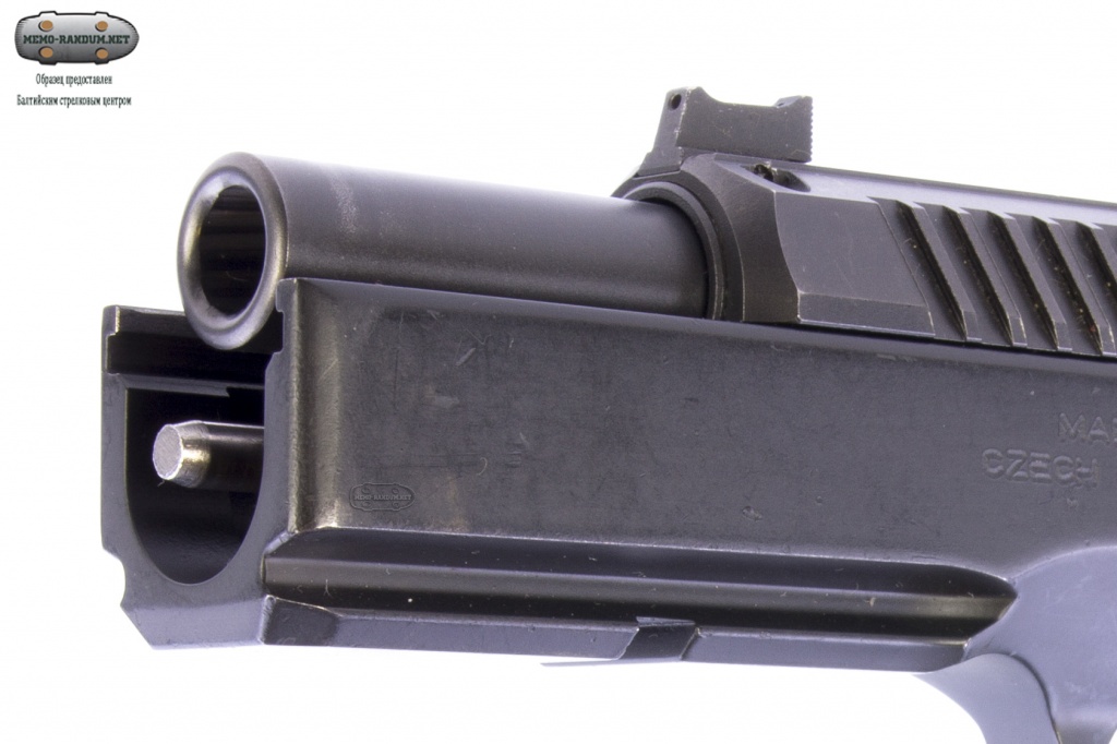 Пистолет CZ Shadow-2. дульный срез