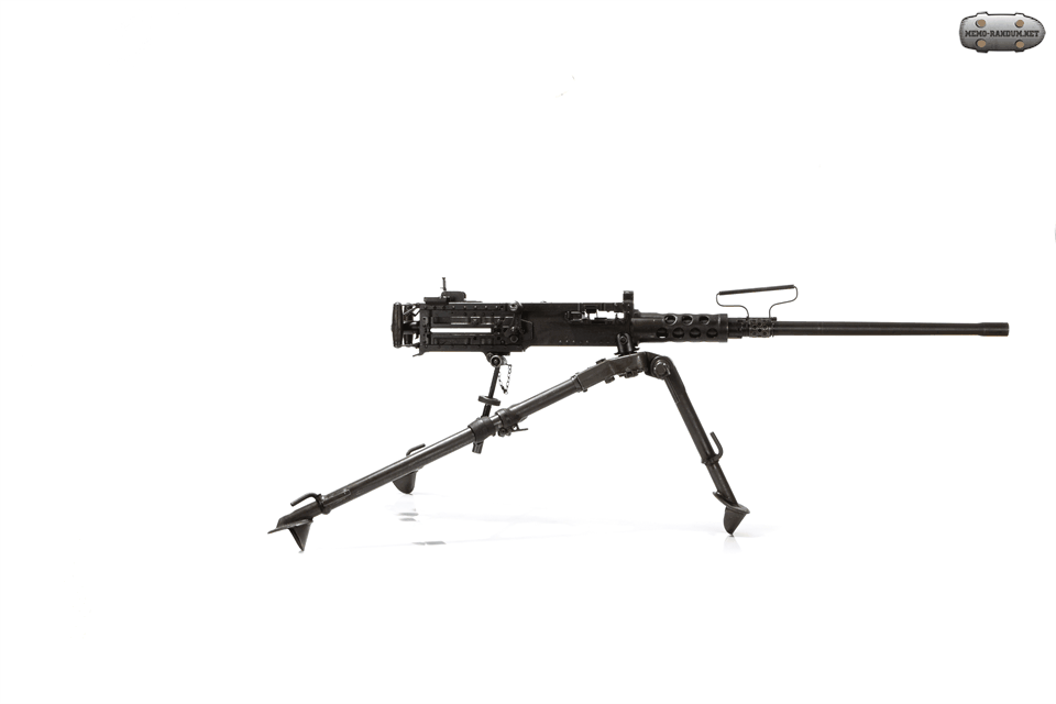 Пулемёт тяжёлый станковый пехотный Browning M2HB. гиф анимация