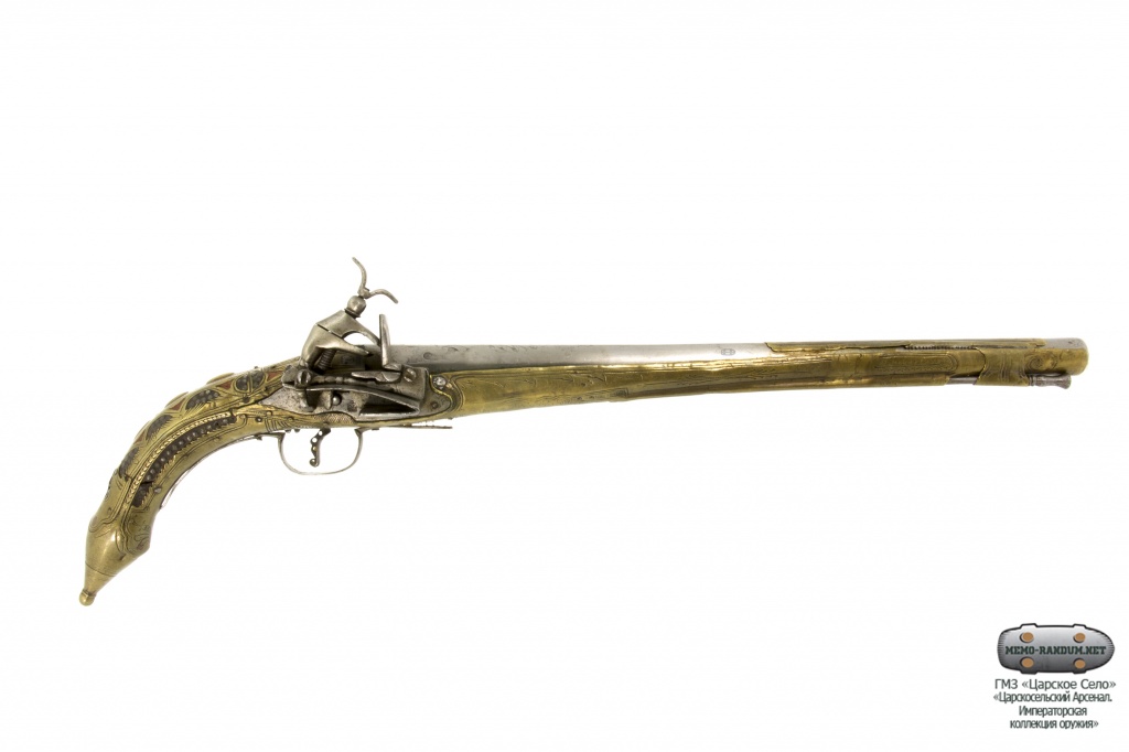 Пистолет кремнёвый. Инв. № КП-14948/ЕД-48-III. Общий вид