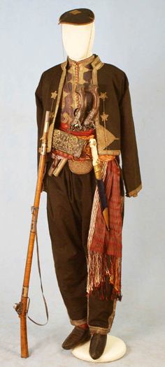 Рис. 1. Гурийский комплекс. Середина XIX в. Собрание РЭМ