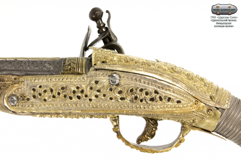 Пистолет турецкий кремневый. Инв. № КП-14930/ЕД-30-III