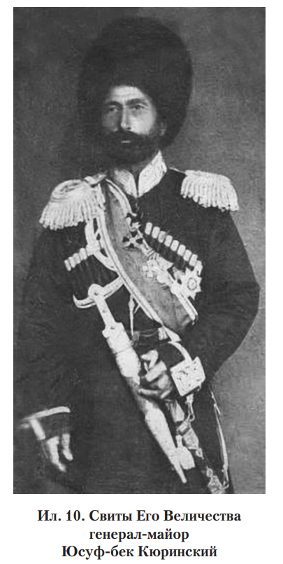участник Кавказской войны генерал-майор Юсуф-бек (1806–1878) (ил. 10)