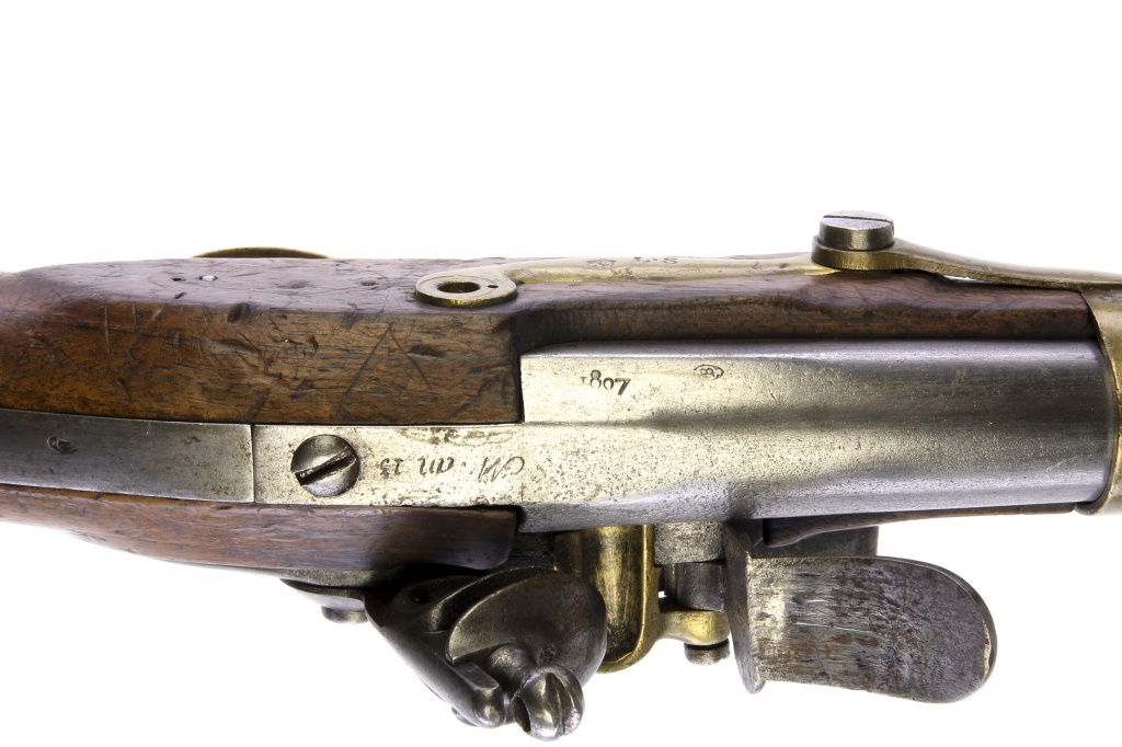 Пистолет французский кремневый. Франция, Шарлевилль. Инв.№МС-1056