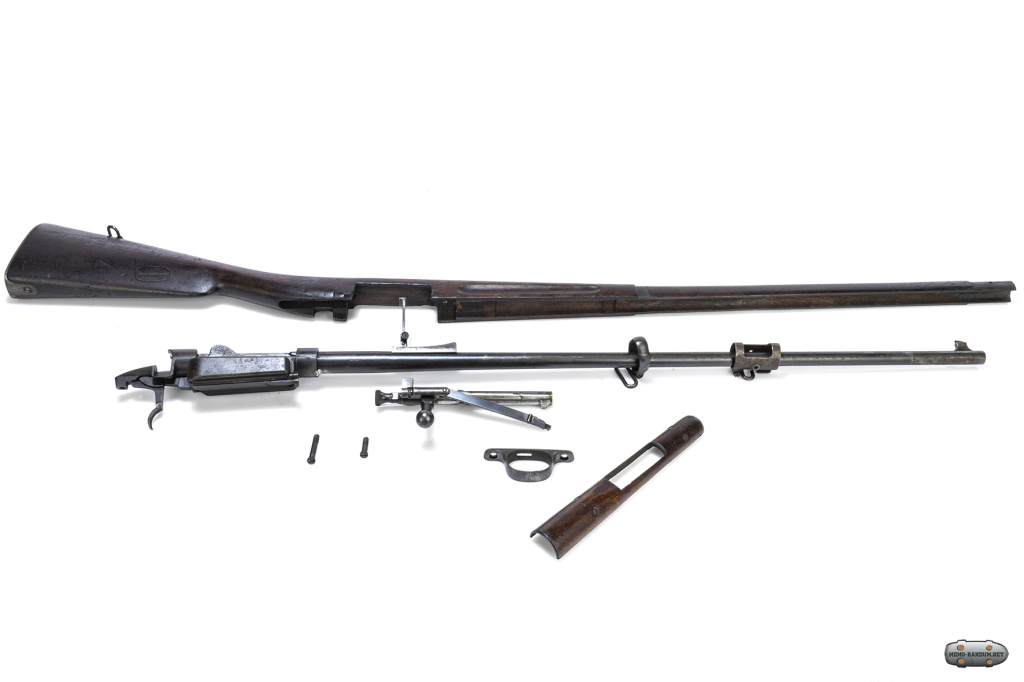 Винтовка Краг-Йоргенсен (Krag-Jørgensen) m1896. не полная разборка