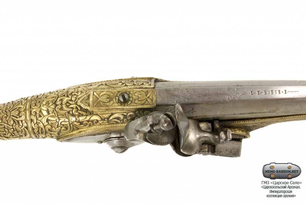 Пистолет турецкий кремнёвый. Инв.№ЕД-43-III/КП-14943