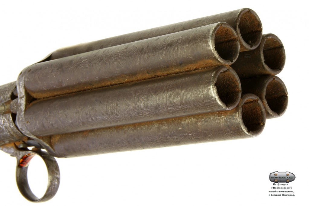 Многоствольный капсюльный пистолет  Мариэтта (Mariette pepperbox)