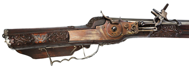 Рис. 1. Колесное нарезное ружье инв. № ГДМ-339-IX. Германия, Саксония, 1672 г. Рис. 1. Колесное нарезное ружье инв. № ГДМ-339-IX. Германия, Саксония, 1672 г.