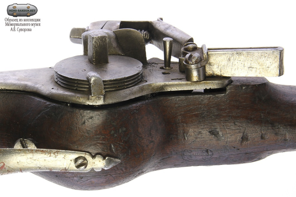 Пистолет русский колесцовый. Российская империя Первая половина XVIII в. (3. обр)Инв.№МС-1032