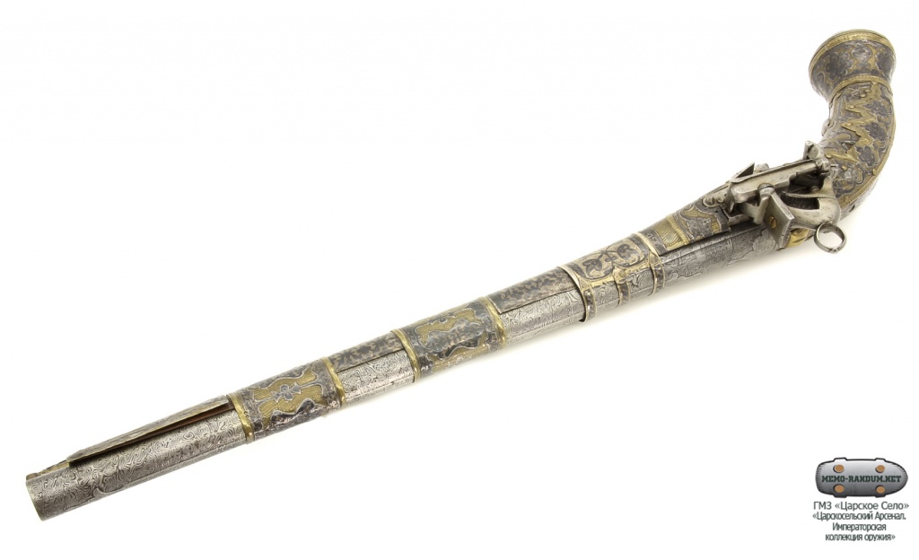 Пистолет кавказский кремнёвый. КП-14944. 