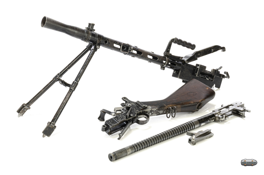 Пулемет Madsen m1940. Дания. неполная разборка