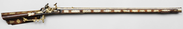 Рис. 10. Пищаль. Москва, Оружейная палата, 1673 г. (?) Григорий Вяткин. Инв. № Ор-100/1-2