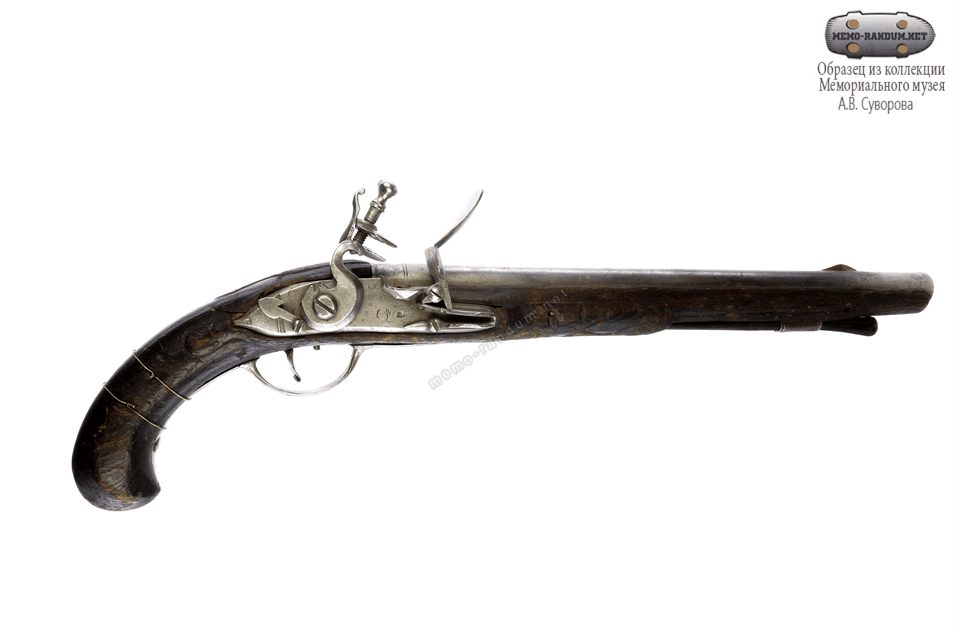 Пистолет русский кремневый драгунский образца 1737 г. Россия, г. Тула.- 1028 gif