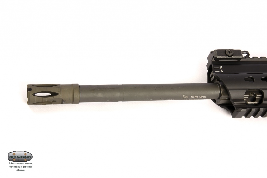 Карабин Heckler & Koch MR 308 (ствол и пламегаситель)