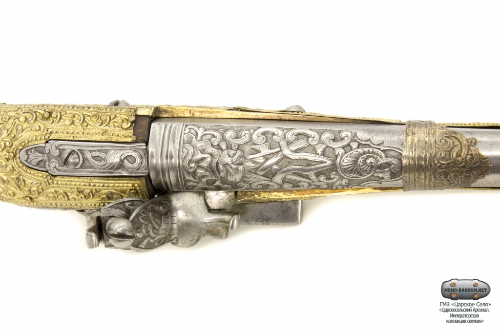 Пистолет турецкого типа, кремнёвый. Инв.№ЕД-52-III/КП-14952. ствол 