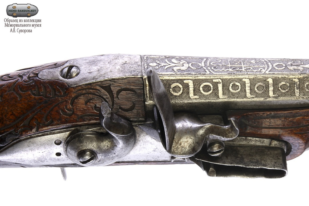 Пистолет кремневый замок - Европа, ствол - Турция Пистолет кремневый замок - Европа, ствол - Турция