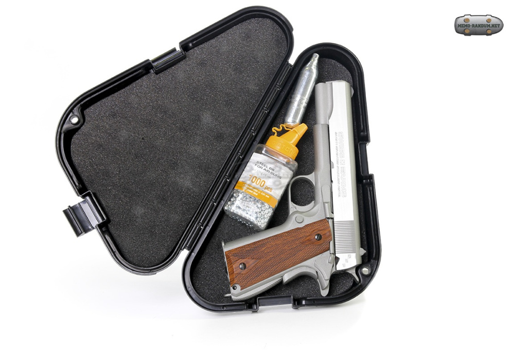 Пневматический пистолет COLT 1911 Swiss Arms 4,5 mm/ комплект