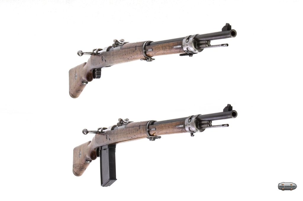 Gewehr 98 и Gewehr 98 с Grabenmagazin