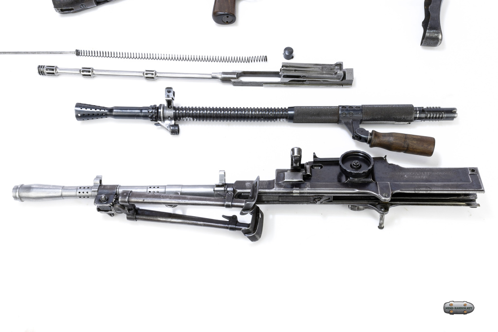 Lehký kulomet ZB vz.30 неполная разборка