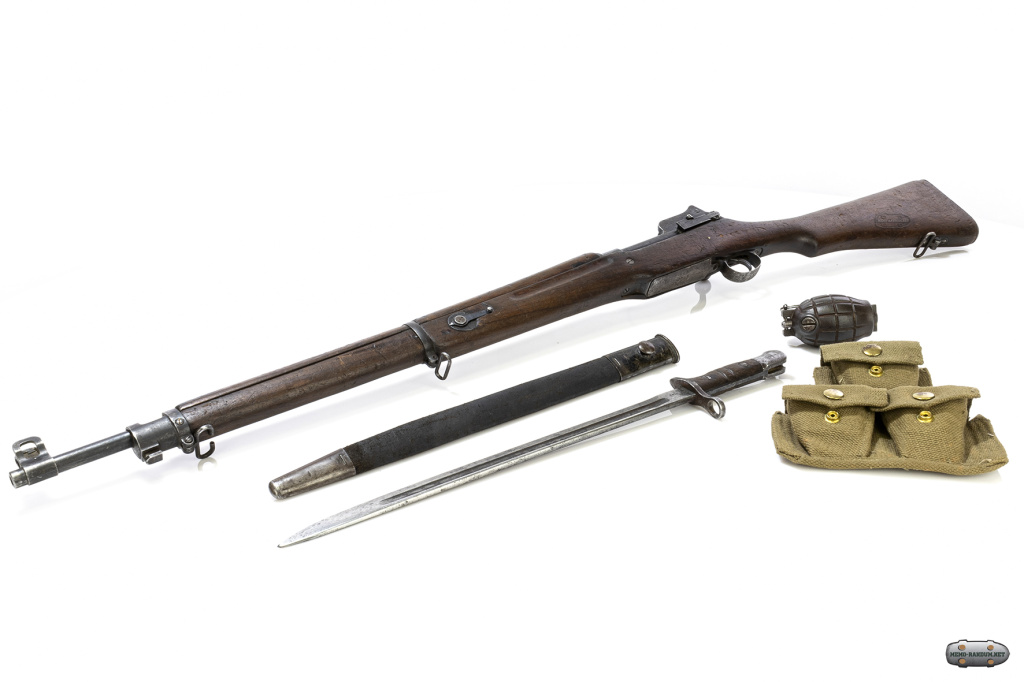 Pattern 1914 Enfield штык к винтовке и граната милса