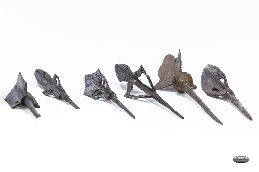 разные типы железных наконечников. РЖВ