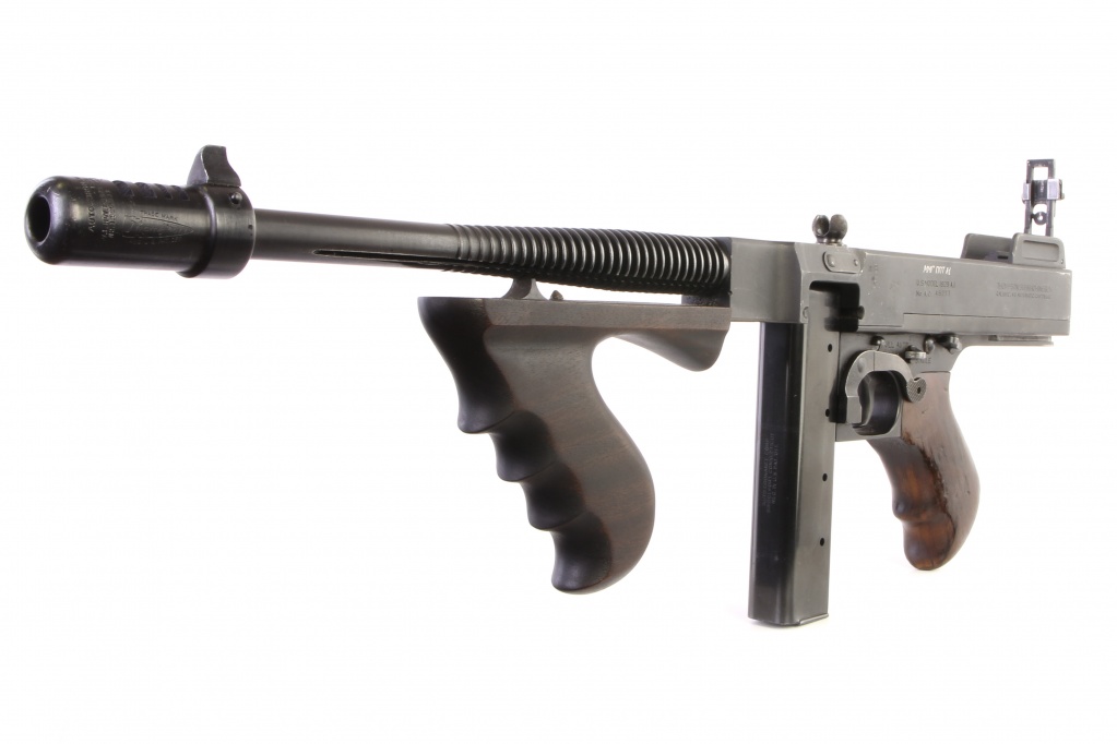 Макет Пистолет-пулемёта Томпсона M1928A1 (ММГ ППТ А1)/ Thompson submachinegun M1928A1