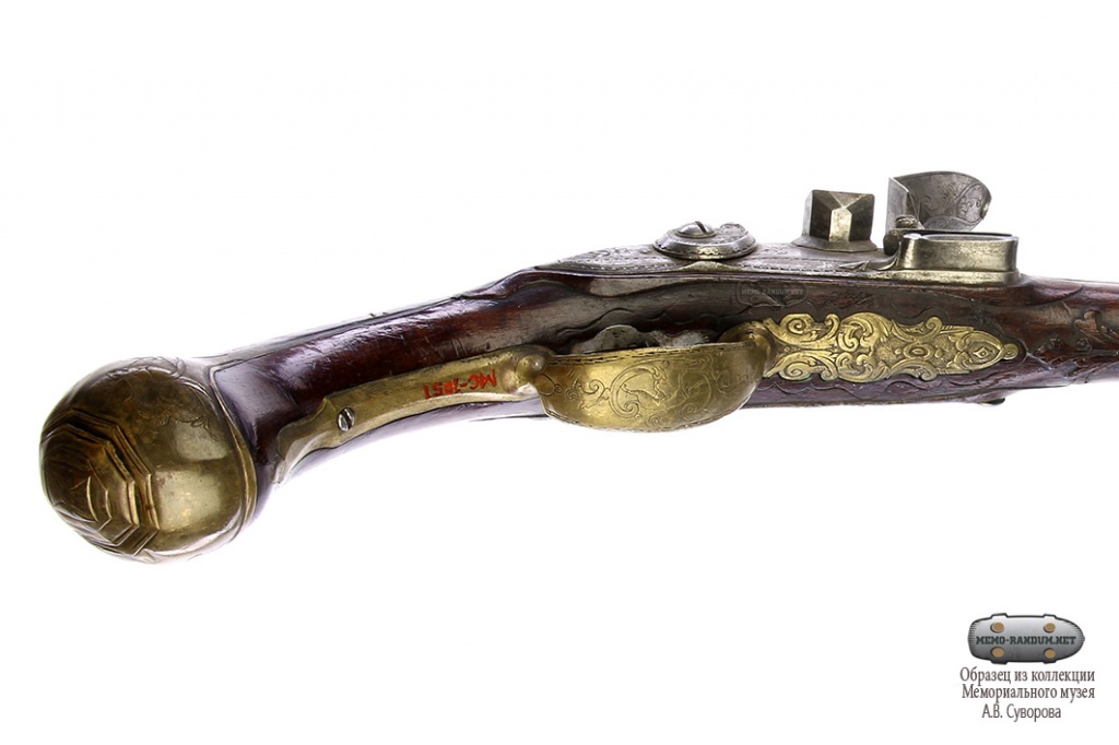 Пистолет русский (?) кремневый. Россия (?) 1701-1800 