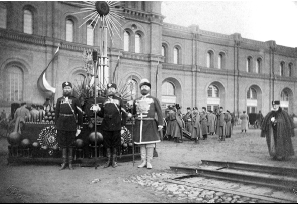 Празднование 500летия отечественной артиллерии на территории музея. Фото 1889 г.