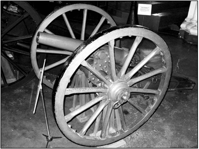 Рис. 5. Русская 2,5-дюйм. горная пушка обр. 1883 г. 