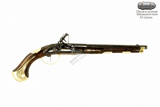 Пистолет кремневый итальянский. Италия. 1701-1800. Инв.№ МС-18003