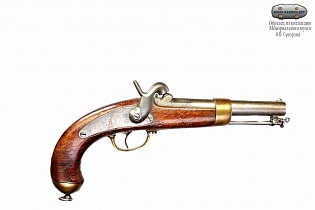 Пистолет русский кавалерийский капсюльный Российская империя, Ижевск 1859 (инв.№1052)