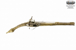 Пистолет албанский, кремневый. Инв. № ЕД-64-III/КП-14964