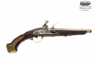 Пистолет прусский кремневый кавалерийский солдатский. Пруссия, Потсдам. 1701-1800. Инв.№ МС-1038