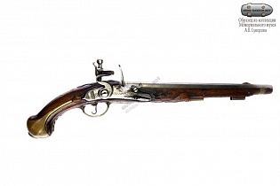 Пистолет прусский кремневый (гвардейский ?). Пруссия, Потсдам.(1040)