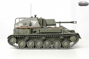 Легкая самоходная артиллерийская установка СУ-76, модель