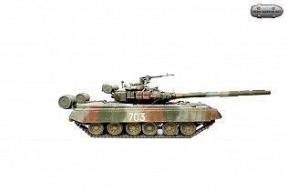 Модель танка Т80