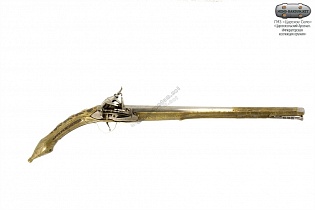 Пистолет кремнёвый. Инв.№ ЕД-49-III/КП-14949