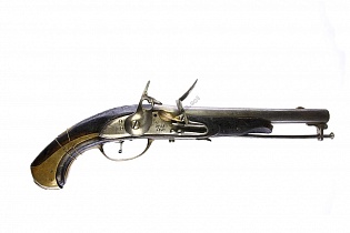 Пистолет русский кремневый кавалерийский солдатский Россия, Тула 1813. Инв.№ МС-1046