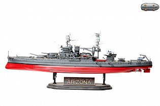 Американский линкор USS Arizona (BB-39), модель