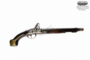 Пистолет русский кремневый кавалерийский Россия, Тула 1765. Инв.№ МС-1037