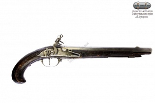 Пистолет русский кремневый драгунский образца 1737 г. Россия, г. Тула. Инв.№МС-1029