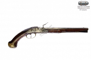 Пистолет русский (?) кремневый. Россия (?) 1701-1800. Инв.№МС-1051