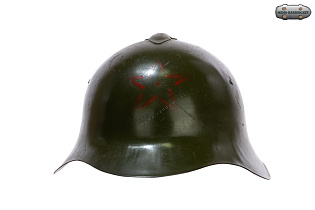 Стальной шлем образца 1936 года.СШ-36 с подтулейником от СШ-40