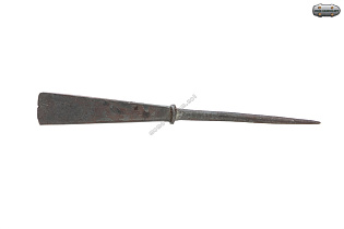 Железный наконечник стрелы. Срезень с узким пером