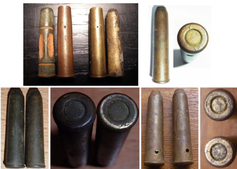 Ил. 3. Патроны Нагана, обжатые для использования в ППТ-27  