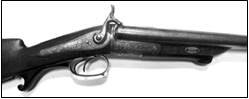 Рис. 2. Ружье охотничье Лефоше, МИО (инв. № 105). Фрагмент 