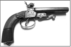 Рис. 5–7. Пистолет двуствольный, МИО (инв. № 22) 