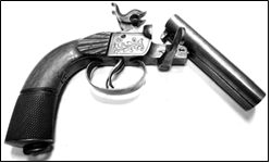 Рис. 5–7. Пистолет двуствольный, МИО (инв. № 22) 